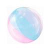 No Brand Beach Ball 38cm Inflated Diameter 26cm Triple Clear