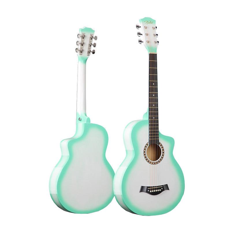 38-Inch Gradient Acoustic Wooden Guitar for Beginners
