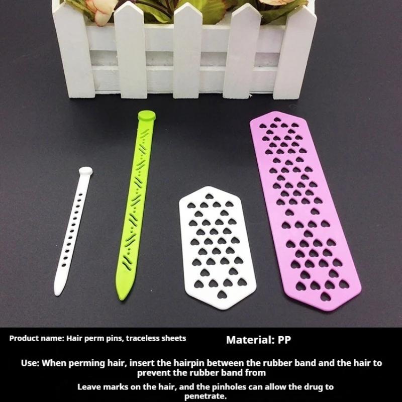 Reusable Perm Hair Clip Hair Curl Styling Pads Insulating Traceless Sheets Hot And Cold Perming Bars  Hair Perming Use Tools