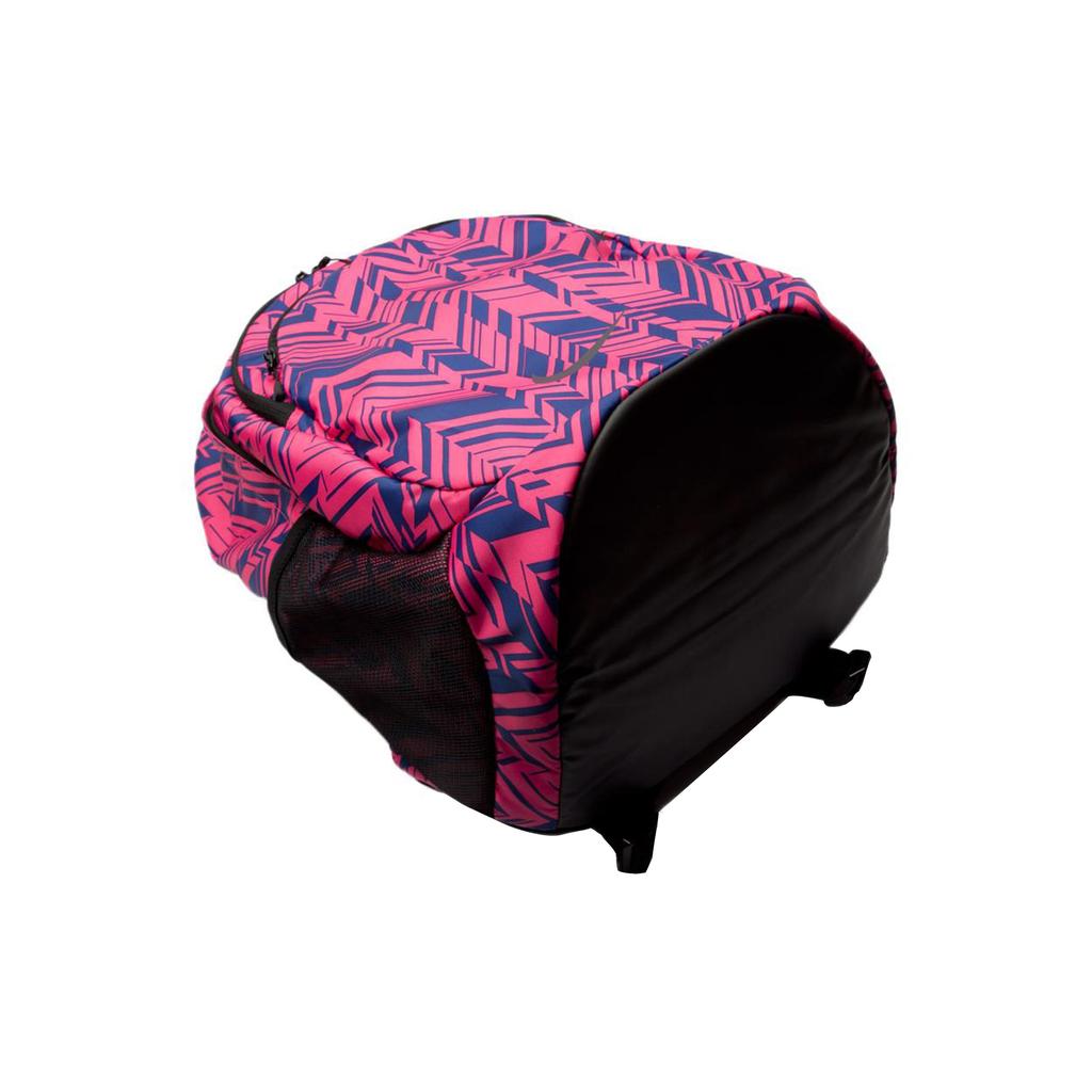 Nike Legend Series Backpack Print Casual Sports Logo Women Backpack Red Pink Rose-Red BA4882-600