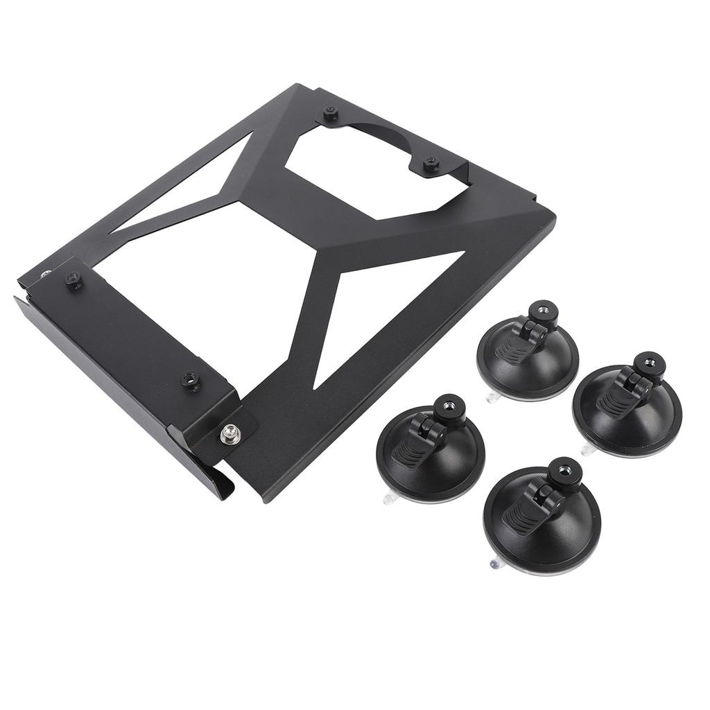 Satellite Car Mount 4 Strong Suction Cups Aluminium Alloy Compact Satellite Car Window Mount for RV Boats
