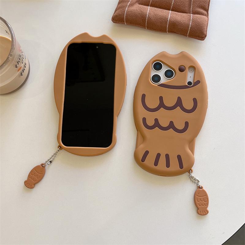 3D Taiyaki Stoßfeste Handyhülle für iPhone 11/12/13/14/15PROMAX/16/17Air