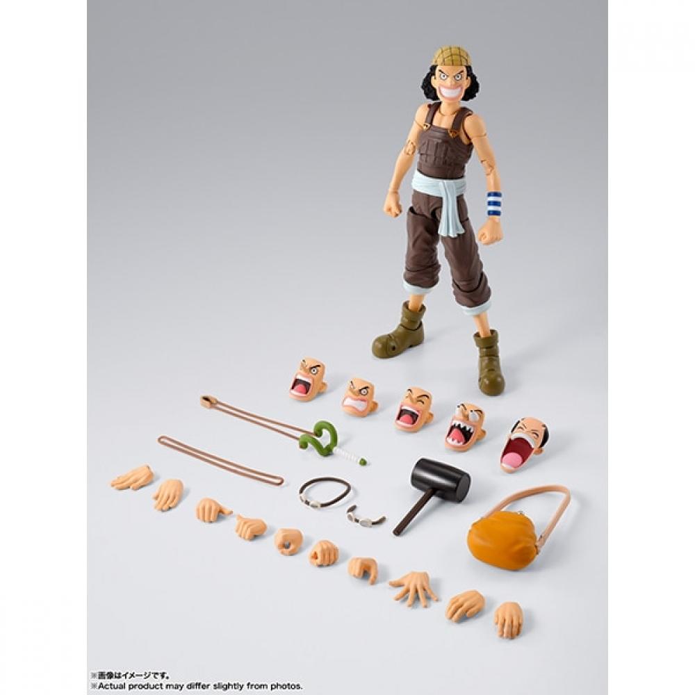 Bandai S.h.Figuarts One Piece   Usopp   Dawn Of Adventure   [painted Movable Fig