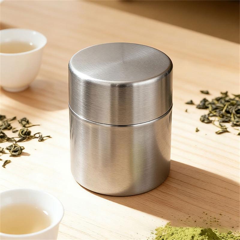 Moderno Lata de Matcha con Tecnología de Sellado Superior Para Mantener su Polvo de Té Seco y Sabroso Portamatcha