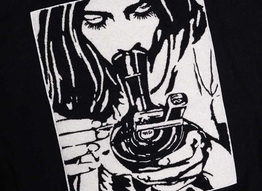 Supreme HYSTERIC GLAMOUR Volejbalová bunda Černá