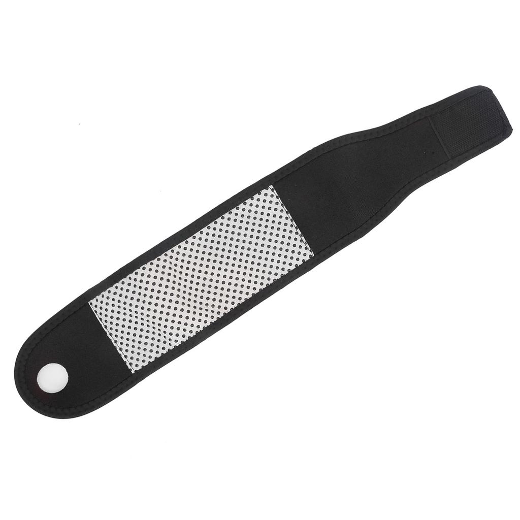Selfheating Magnet Wrist Support Brace Winter Keep Warm Band Sports Tourmaline Wristband(Full Black )