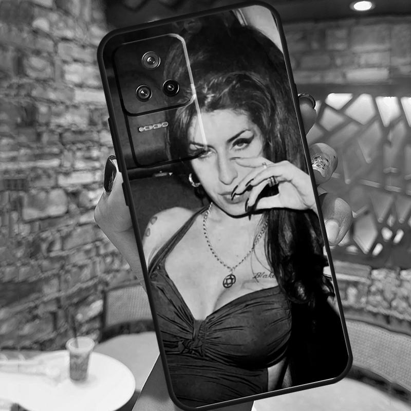 Amy Winehouse Case For Xiaomi 13 14 15 Ultra 11T 12T 13T 14T Pro POCO X7 Pro X3 X5 X6 M6 F5 F6 Pro Cover