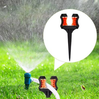 Hose Guide Spike Hose Guide with Roller Precise Watering Hose Positioning Holder Water Pipe Guide Stake for Garden Yard Irrigation