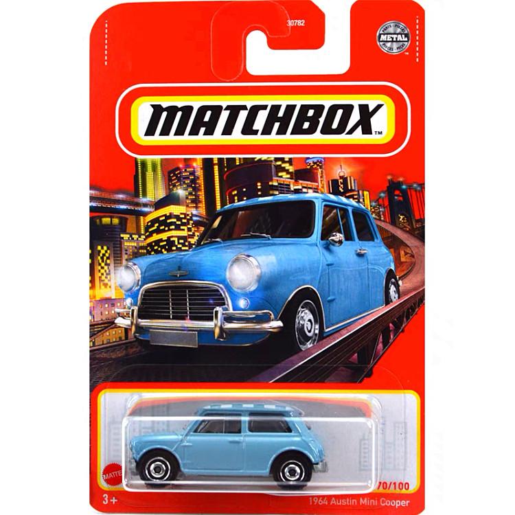 NUWE4 Original Matchbox City Hero Metal Car Model Diecast 1/64 Benz Bentley Toyota Mclaren Mini Cooper Voiture Kids Toys for Boys Gift
