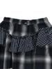 TUOMIO Mixed Tiered Skirt [Check]