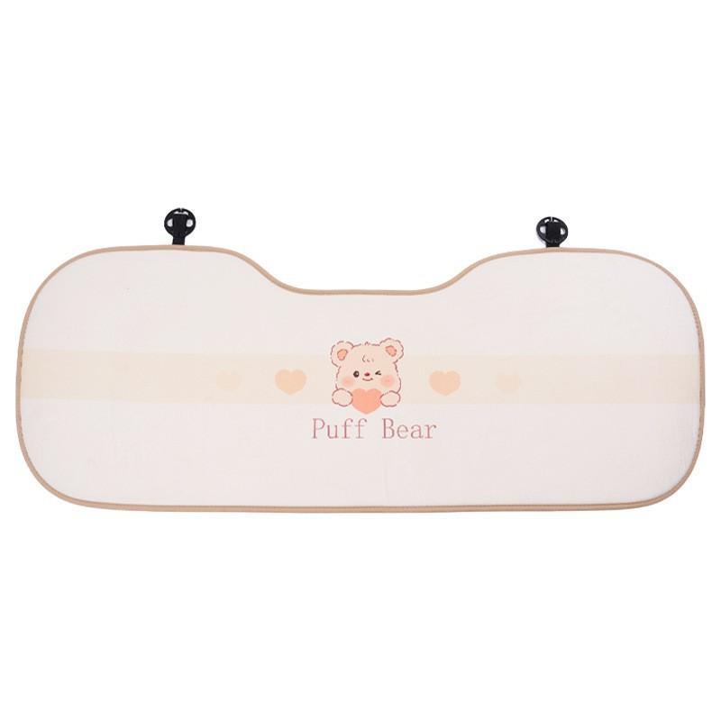 Cartoon headrest waist rest cute four seasons universal car seat pillow creative bear car neck pillow female