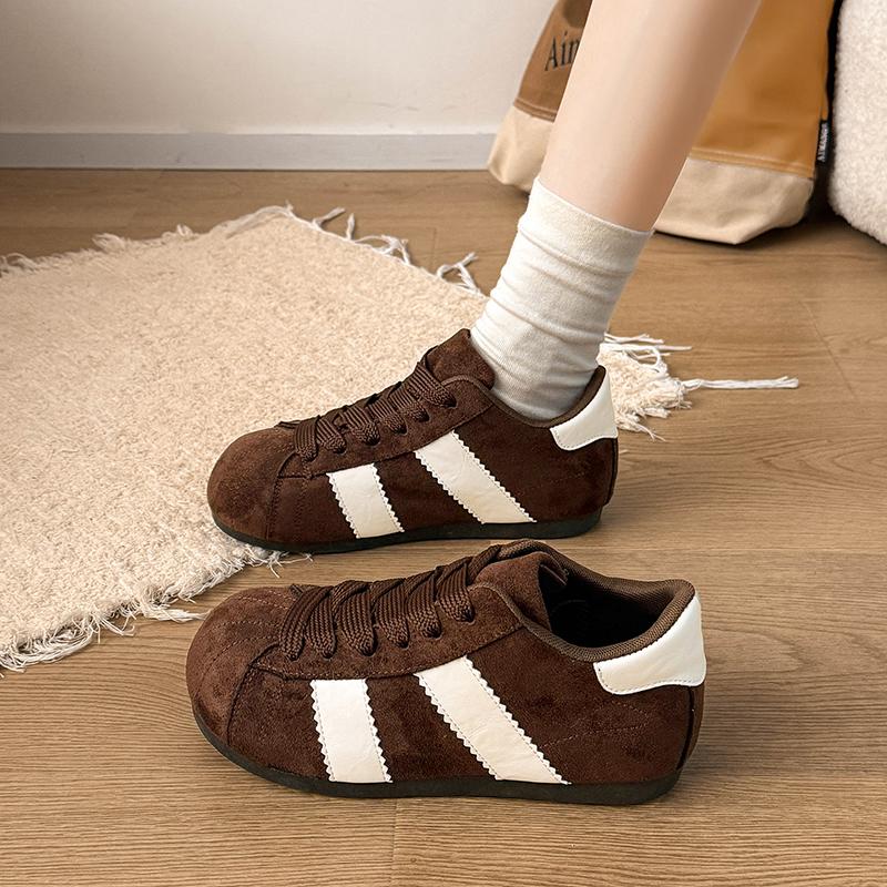 CRLAYDK Cloud Sneakers for Women Lace Up Trendy Shoes Inner Height Incrase Casual Skate Walking Tennis Anti Slip Sport Trainers