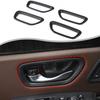 ABS Carbon Fiber Interior Door Handle Trim For Honda Pilot 23+/Honda Passport 26