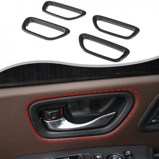 ABS Carbon Fiber Interior Door Handle Trim For Honda Pilot 23+/Honda Passport 26