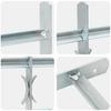 Adjustable Window Grill with 4 Crossbars 700 1050 Mm