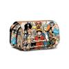 New arrival, in stock! One Piece pencil case/stationery box for elementary and middle school students, featuring cartoon anime elements.