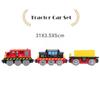 Battery Operated Action Locomotive Train Magnetic Connection Powerful Train Set Fit for Wooden Trains and Tracks Kids Gifts