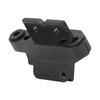 Aluminium Alloy Front Arm Bulk for Axial  Rock Racer 90026 RC Upgrade Part (Black)