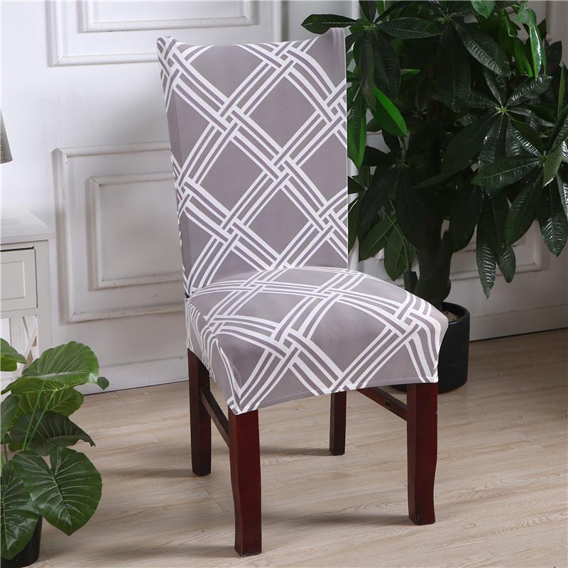 Elastischer Stuhlbezug für Esszimmerstühle, Sitzbezug, Stretch-Stuhlhussen für Hochzeit, Hotel, Bankett, Esszimmer, Büro, schmutzabweisend, abnehmbar