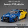 1:24 Scale Spray GTR Sports Car Track Edition Alloy Model - Collectible Toy