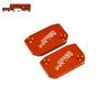 Motorcycle CNC Front Brake Clutch Fluid Reservoir Cover Cap For KTM XC XCW XCF SX SXF EXC EXCF TPI 125 150 250 350 450 2017-