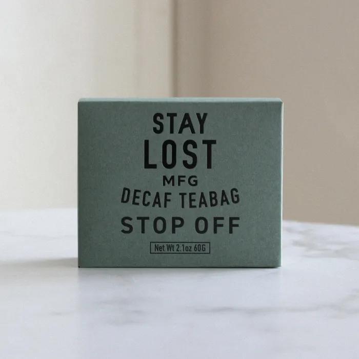 Entkoffeinierter Kaffee Teebeutel Entkoffeiniert Teebeutel Zwischenstopp (6 Pack)