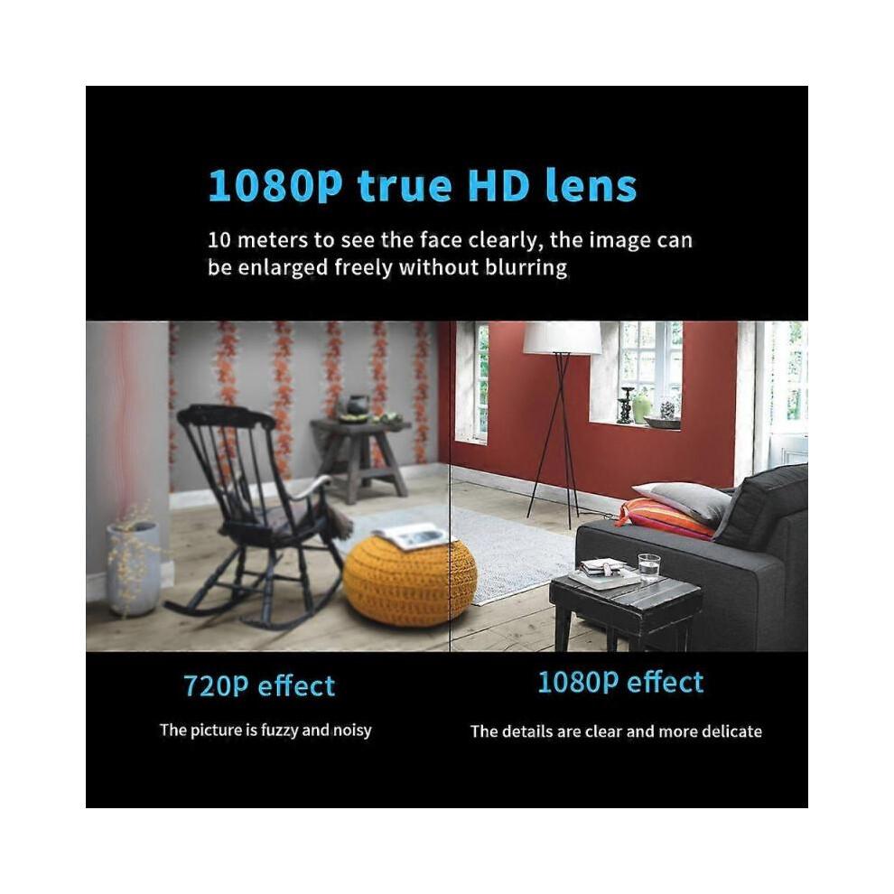X5 Home Security WiFi Mini Camera 1080P AI Human Body Recognition HD Night Vision Camera