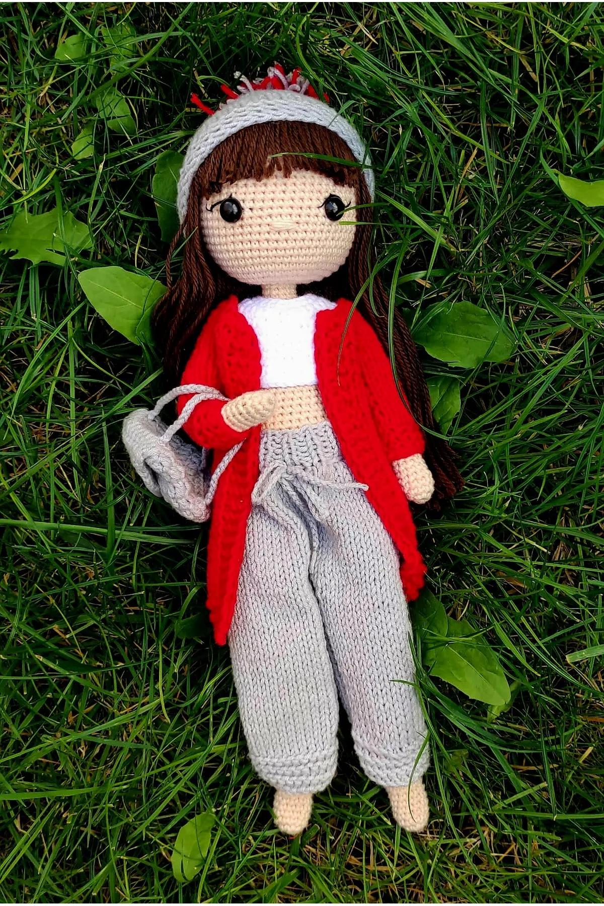 

Вязаная игрушка Red Melody Baby Amigurumi