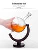 Earth Decanter Set: High Borosilicate Glass Infusion Bottle & Craft Ornament
