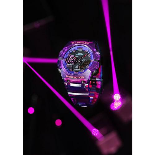 Casio watch G-Shock Bluetooth equipped GA-B001CBRS-6AJF Men's Purple