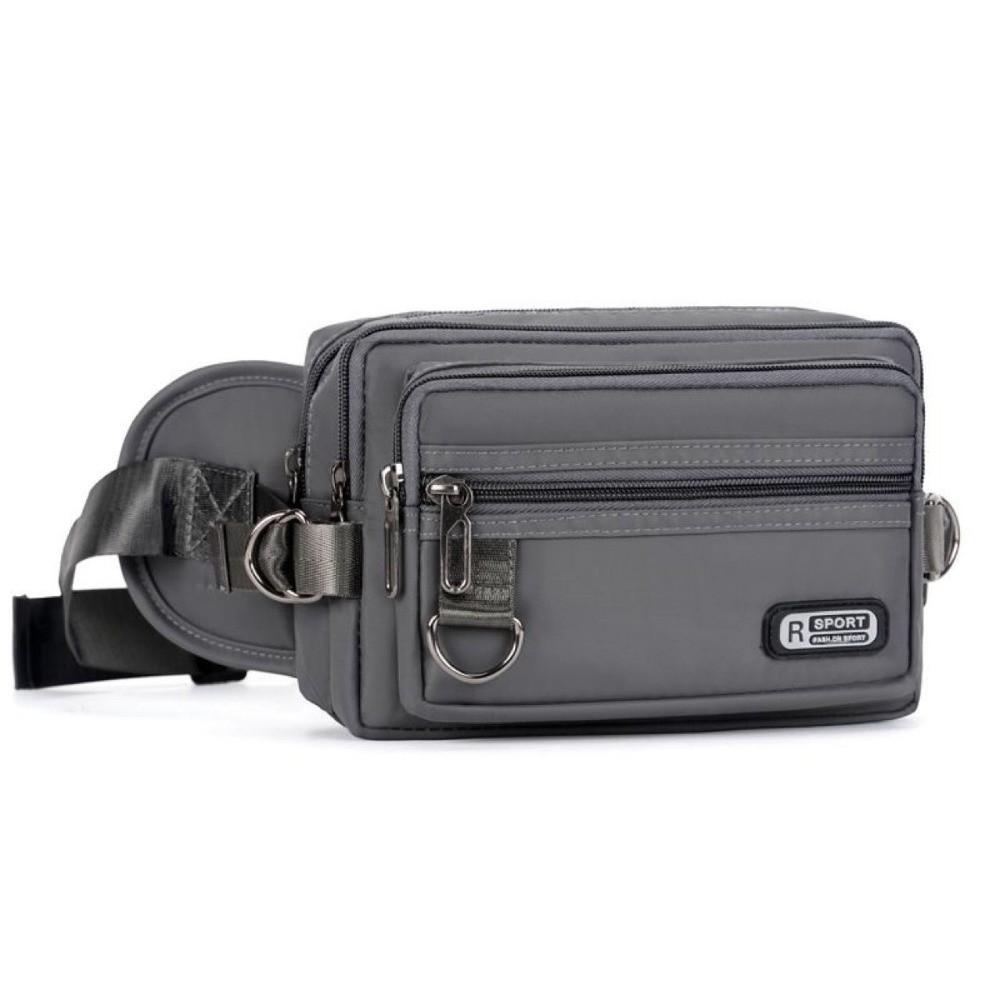 Lightweight Men Waist Bag Large Capacity Fanny Pack Japanese Fashion Men Chest Bag  Fitness