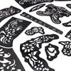 Tattoo Stencils Body Art India Tattoo Sticker Hand Art Stickers Tattoo Temporary Henna Template