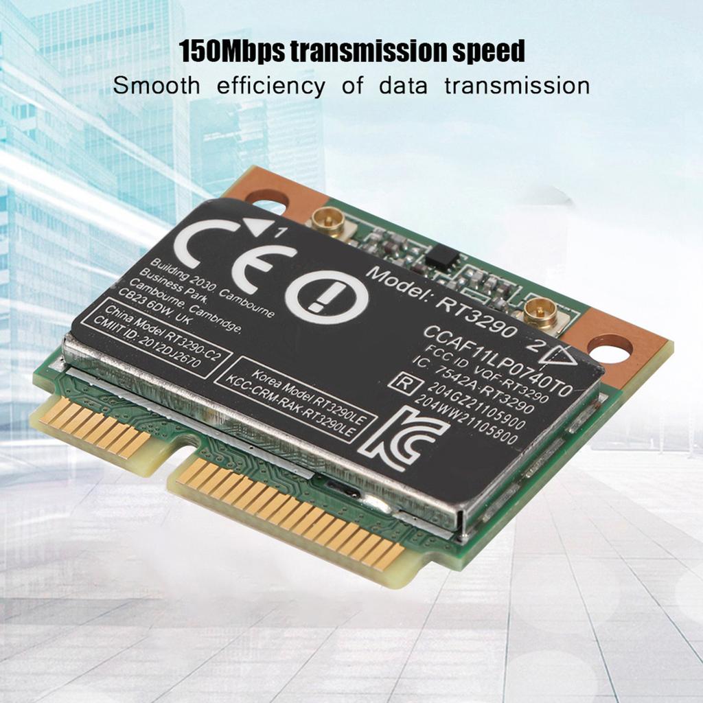 RT3290 Wi Fi Wireless Network Card 150Mbps For Mini PCI E Port Computer