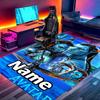 Custom Name Personalized Avatar Print Carpet, Versatile Home Decor Rug, for Playroom, Apartment, Balcony, Entryway, Hallway Gift