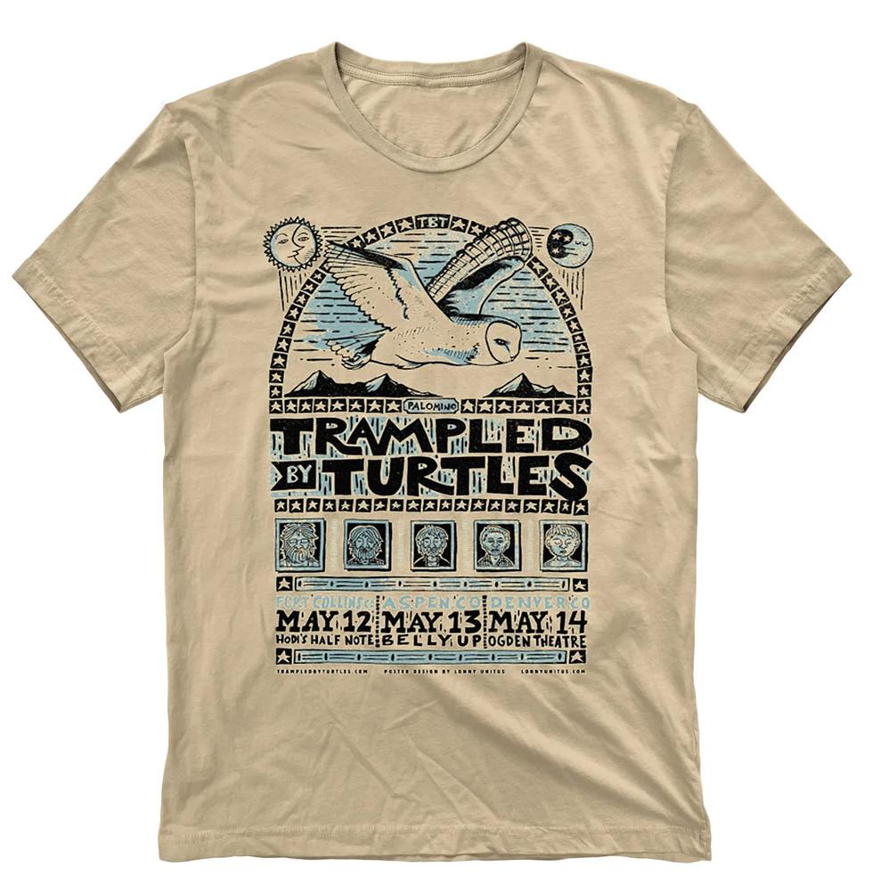 Футболка с принтом Trampled by Turtles Tour 2010 Band Live In Concert, все размеры S-5XL, унисекс XXL