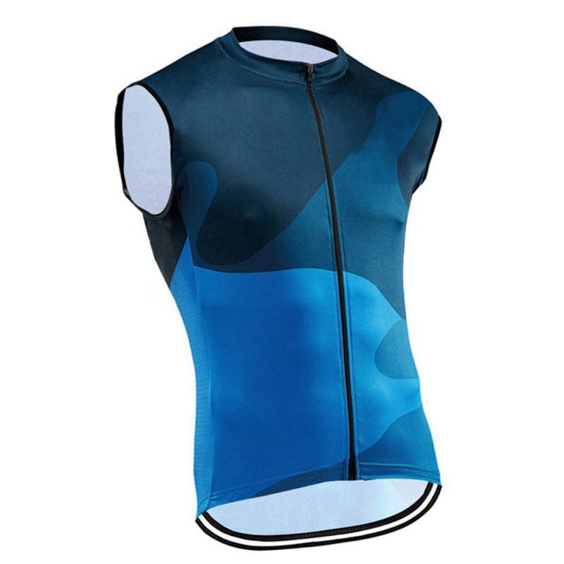 Men Women Cycling Vest Breathable Mesh Jersey Road Bike Riding Sportswear