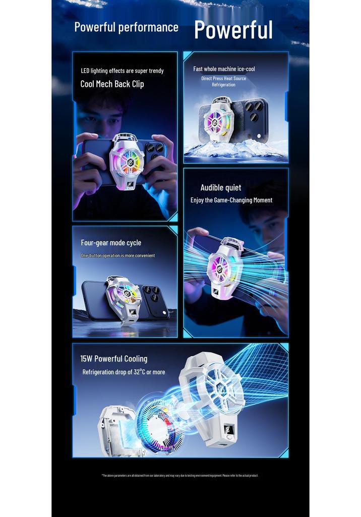 X29 Magnetic Radiator with Digital Display for Live Streaming and Gaming