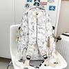 Tie-Dye Rucksack Mittelschüler Leichter Schulrucksack Rucksack mit großer Kapazität