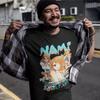 ONE PIECE Nami Anime Japanese Men Women Summer T-shirt Oversized Harajuku Oversized Retro Print Short Sleeve Casual Comfort Y2k