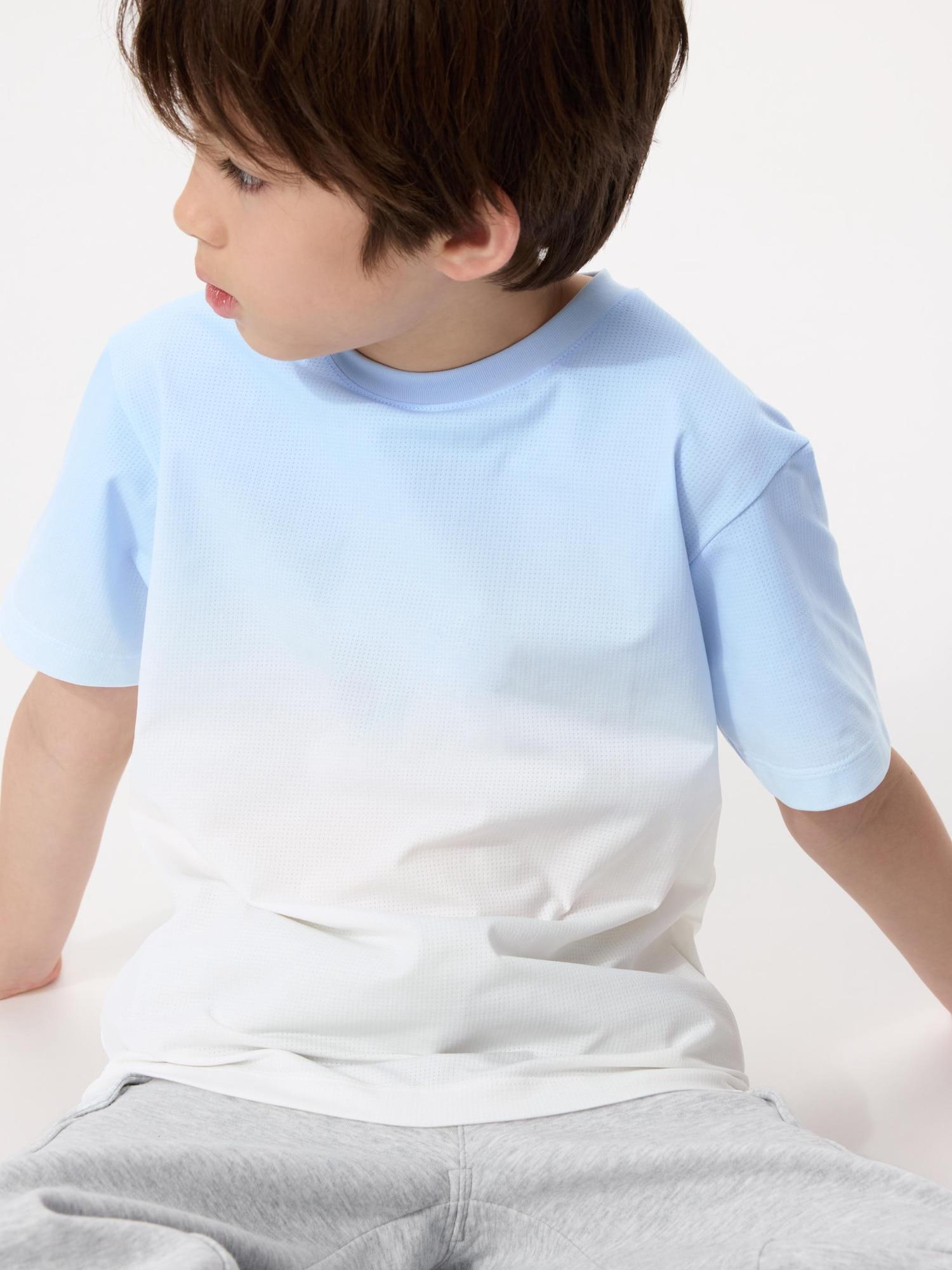 

Футболка Uniqlo Japan Dry Ex с круглым вырезом 61 BLUE/100
