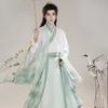 Men's Ink Wash Chinese Hanfu Traditional Wei-Jin Style Scholar Cosplay Costume