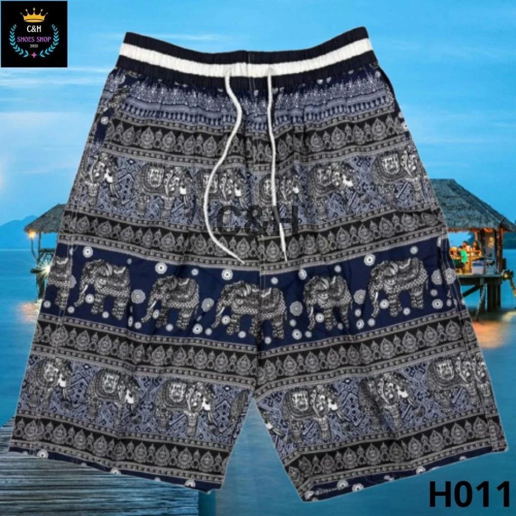 Elefantenhose Shorts Training Muay Thai Boxen Kickboxen Print Unisex Herren Damen Schnelltrocknend Kampfsport Boxer Kind Kämpfen Fitness Gym Sport Workout
