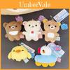 Rilakkuma Cartoon Plush Pendant With Soft Pp Cotton Filling For Girls