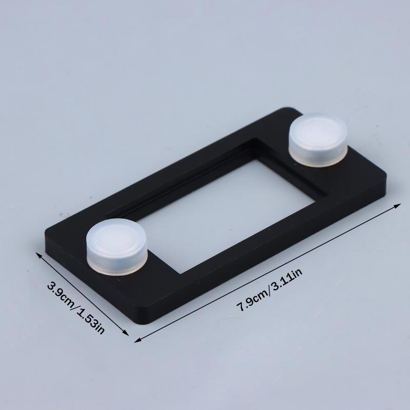 Reptile Terrarium Thermometer Magnetic Mount Sturdy Universal Fit Accessory For Terrarium Monitoring Hygrometer Mount