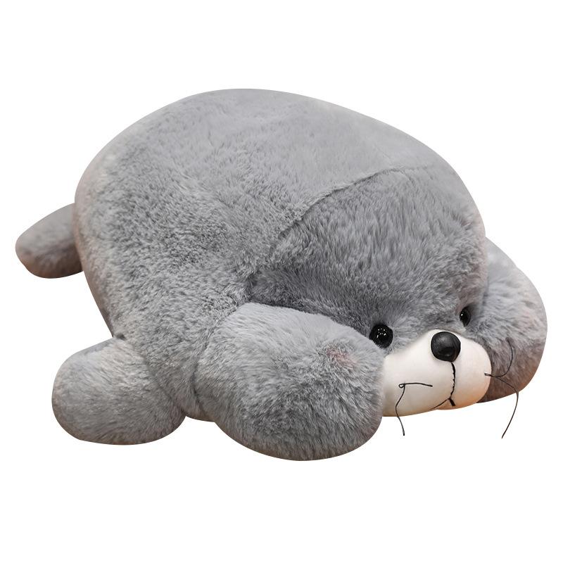 Cartoon Aquarium Seal Doll Plush Toy Lying Down Seal Doll Home Pillow Children Soothing Doll