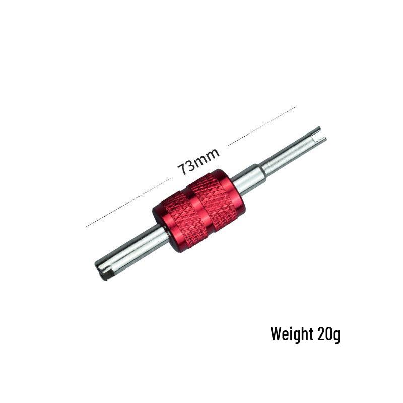 Sada nástrojů pro demontáž ventilových vložek pro elektromobily, jízdní kola a motocykly