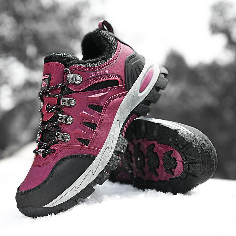 36–48 Unisex-Baumwolle und Samt, niedrige Outdoor-Freizeitsport-Wanderschuhe