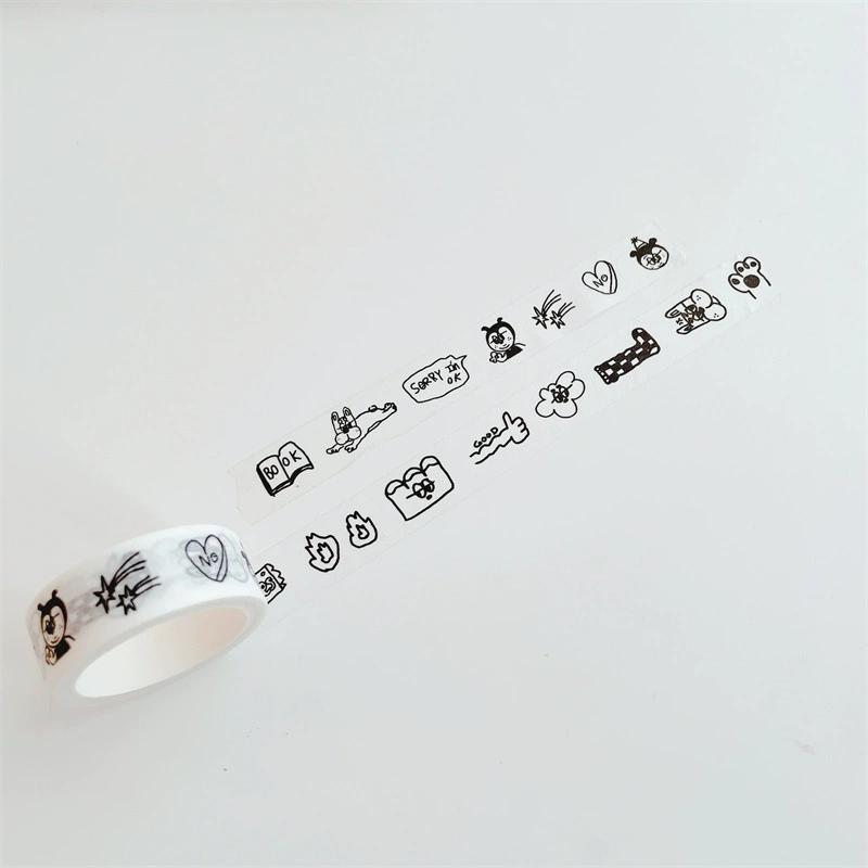Gold Vintage Adhesive Washi Tapes Masking Tape Creative DIY Paper Tape Scrapbooking Tape Japanese Washitape Stickers