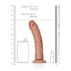 RealRock - Realistic Dildo with Suction Cup 20.5 Cm