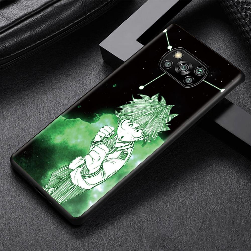 My Hero Boku No Hero Academia Case for Xiaomi Poco X3 NFC M3 M4 Pocophone F1 F3 Redmi Note 9s 9 8 10 Pro Black Soft Phone Cover